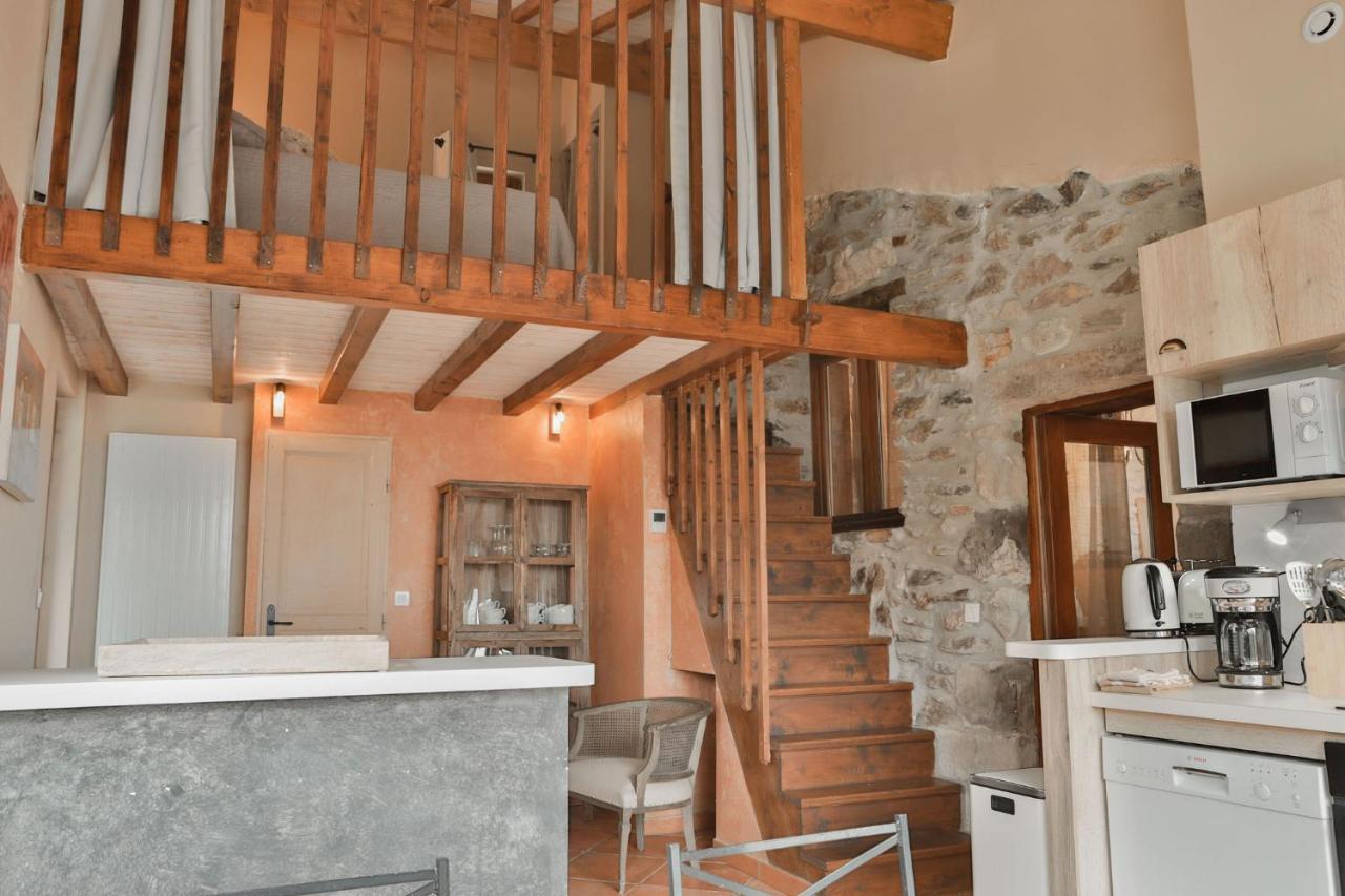 Maison D'Hotes Le Hameau De La Mure Saint-Laurent-du-Pape Buitenkant foto